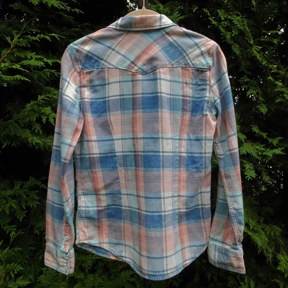 Gap 1969 Slim Western Buttondown Top - Picture 3 of 3